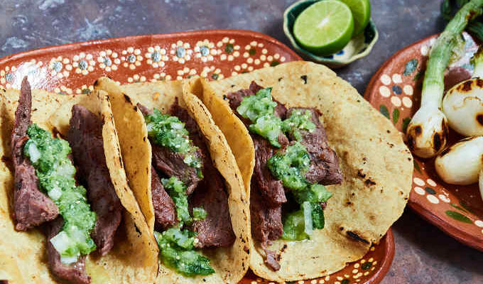 arrachera tacos skirt steak